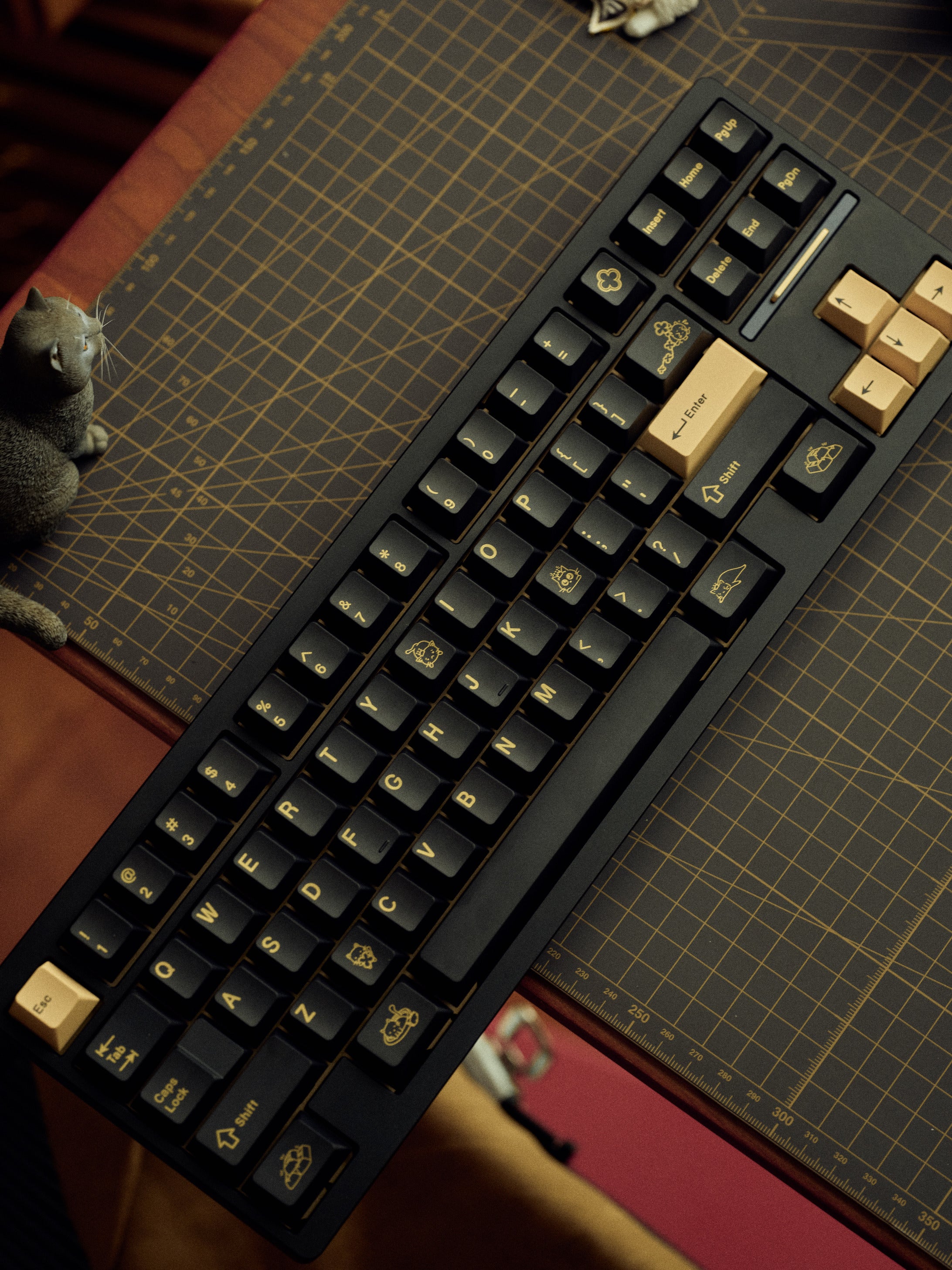 QQ Onyx Keycaps